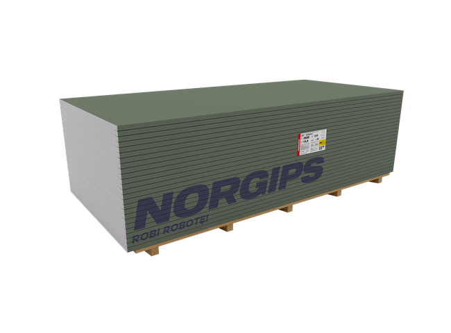 NORGIPS S GKFI 15 mm typ DFH2