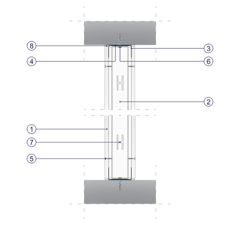 SD - 1x12,5 GKF DF/CW 75