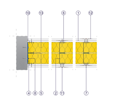SD - 2x12,5 GKB A + ACO A/2xCW 75 2xW