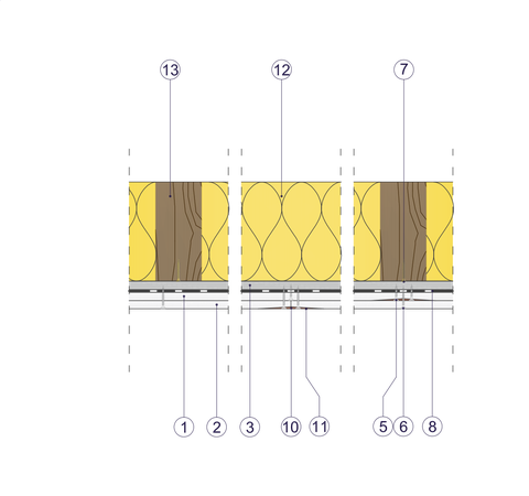 ZP - 2x12,5 GKB A + GKF DF/KAP, W
