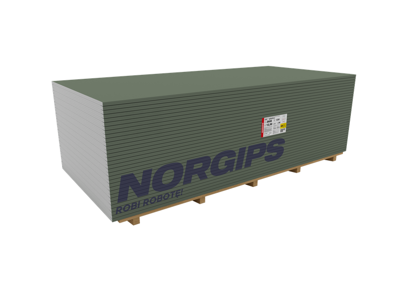 NORGIPS S GKFI 12,5 mm typ DFH2