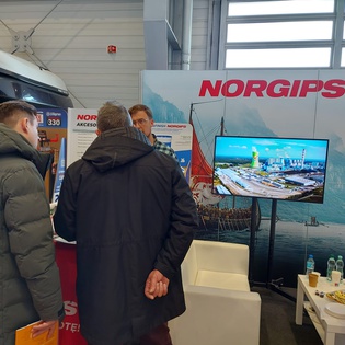 IMG-20250214-WA0018.jpg, NORGIPS na Targach BUDMA 2025 i 53. Finale Turnieju Budowlanego „Złota Kielnia”