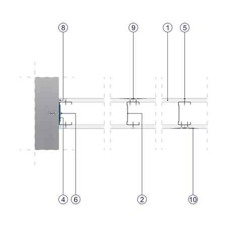 SD - 1x12,5 GKF DF/CW 75