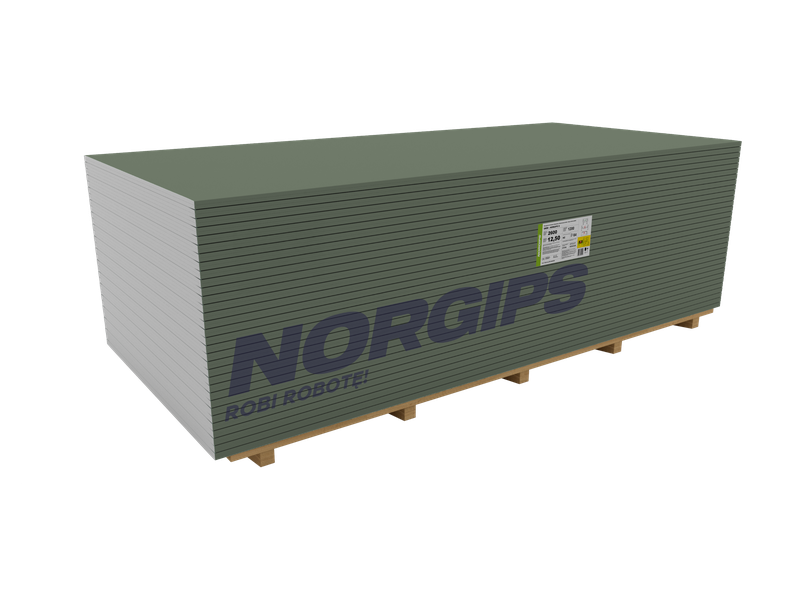 NORGIPS S GKBI 12,5 mm typ H2