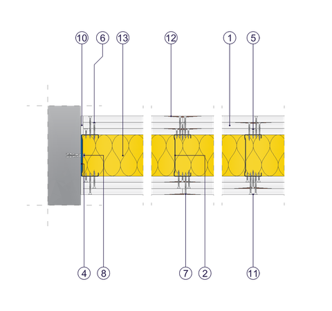 SD - 3x15 GKF DF/CW 100 W