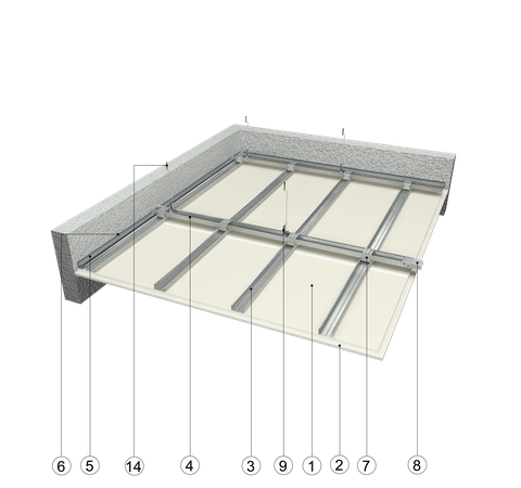 SP - 2x12,5 GKB A + GKF DF/CD 60, S