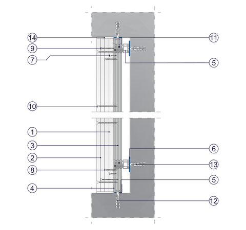 OS - 2x15+2x12,5 GKF DF/CD 60 (W)