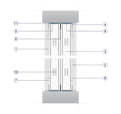 SD - 2x12,5 GKB A + GKBI H2/2xCW 75 2xW