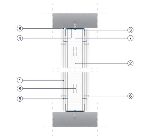 SD - 2x12,5 GKB A/CW 100 W